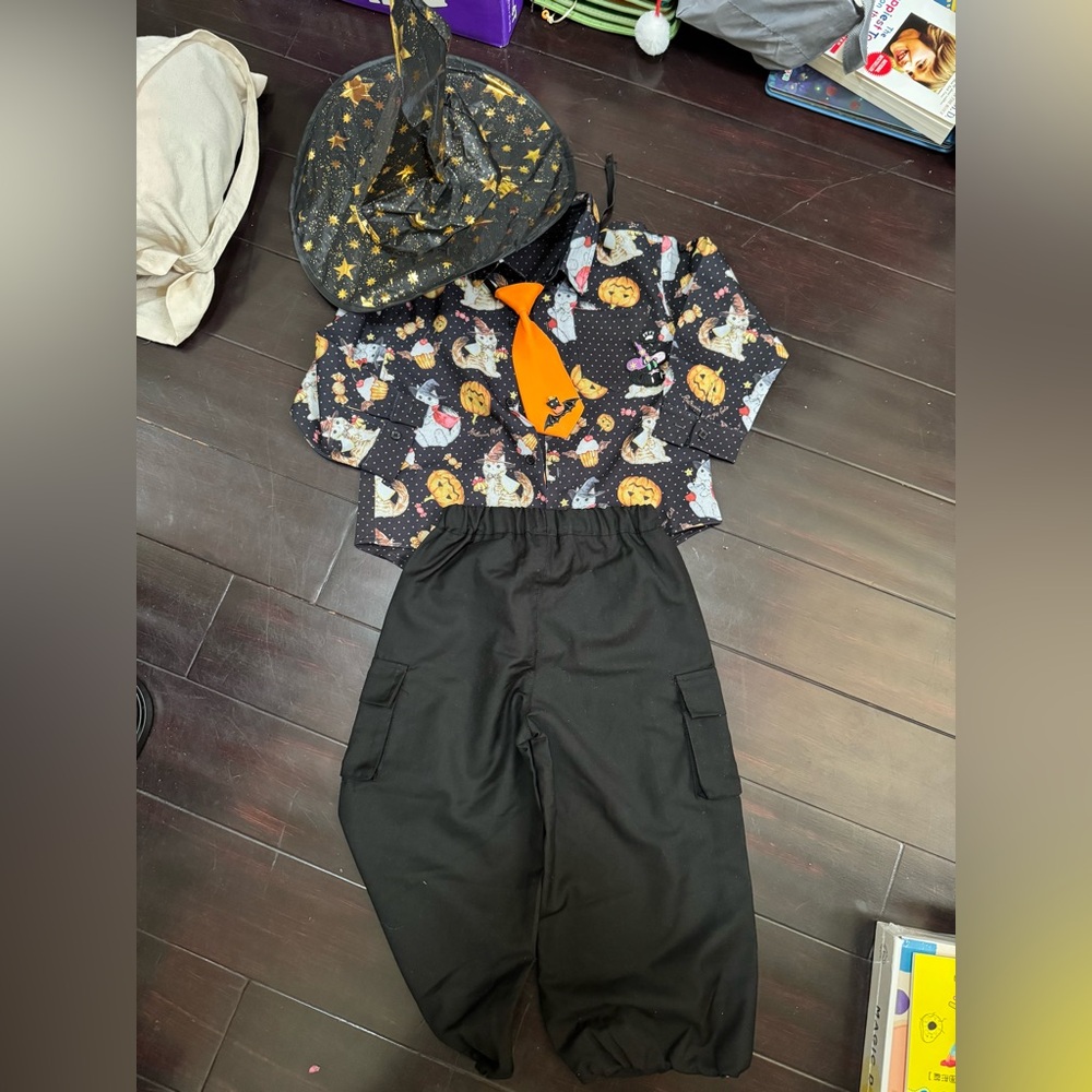Halloween toddler boy wizard costume size 4T